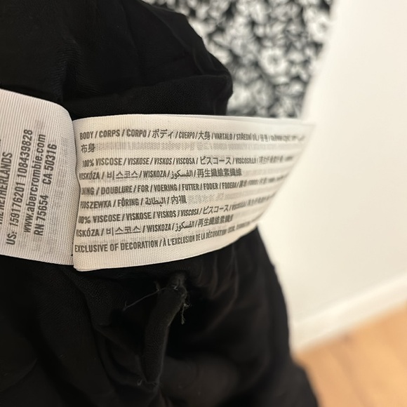 Abercrombie & Fitch front tie floral mini dress. - Picture 8 of 8